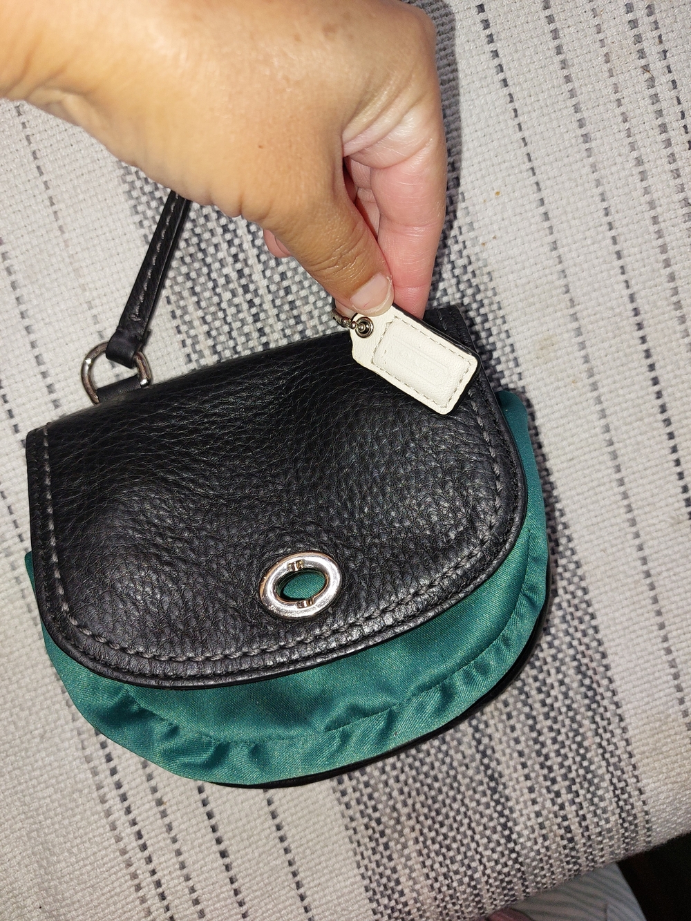 Coach Black Leather Crossbody